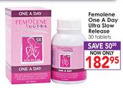 Femolene One A Day Ultra Slow Release-30 Tablets