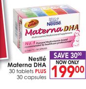 Nestle Materna DHA-30 Tablets + 30 Capsules