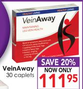 Vein Away 30 Caplets