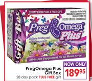 PregOmega Plus Gift Box 28 Day Pack + Free Gift