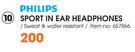 Philips Sport In Ear Headphones