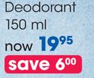 Dove Deodorant-150ml