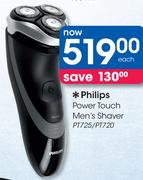 Philips Power Touch Men's Shaver PT725/PT720
