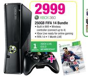 XBOX 360 250GB Fifa 14 Bundle