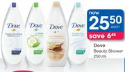 Dove Beauty Shower-250ml-Each