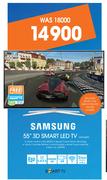 Samsung 55" 3D Smart LED TV 55H6400