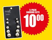 Earring Sets-5 Pack