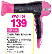 Attitude 2200W Pink Hairdryer BY-502-PC
