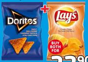 Doritos Assorted 150g And Lay's Potato Chips Assorted 125g Combo