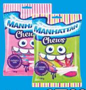 Manhattan Chews Assorted-140g Each