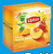Lipton Tagless Teabags Assorted-20's Per Pack