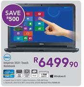 Dell Inspiron 3521 Touch Notebook