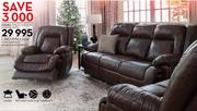 Lusaka 3 Piece 3 Action Lounge Suite