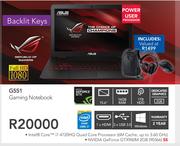 Asus G551 Gaming Notebook