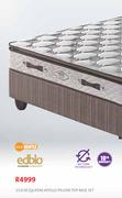 Edblo 152cm (Queen) Apollo Pillow Top Base Set