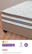 Sleepmasters 152cm (Queen) Savoy Pillow Top Base Set
