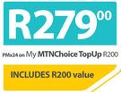 Blackberry Leap-On My MTNChoice TopUp R200
