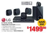 LG 5.1 DVD Home Theatre System DH3120S