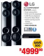 LG 4.2 Component System LHD675