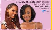 Sensationnel X-Pression Braids Or Weaves-Each