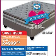 Sealy Prato Queen Base Set