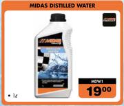 Midas Distilled Water MDW-1Ltr