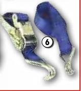 Autogear Luggage Straps & Tie Downs Heavy Duty LH10-38mm x 4.6m, 900Kg