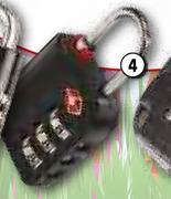 Autogear Combination Locks 3 Digits TSA LL4