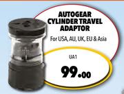 Autogear Cylinder Travel Adaptor UA1