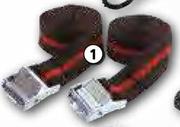 Autogear Luggage Straps & Tie Downs LH02-25mm x 2.5m, 200Kg