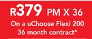 Apple iPhone 6S 16GB-On A uChoose Flexi 200