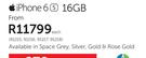 Apple iPhone 6S 16GB-Each