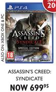 PS4 Assassin's Creed Syndicate