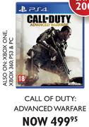 PS4 Call Of Duty Advanced Warfare