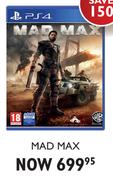 PS4 Mad Max