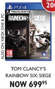 PS4 Tom Clancy's Rainbow Six Siege