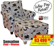 Sensation Chair+ Ottoman