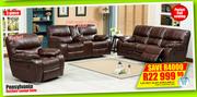 Pensylvania 3 Piece Recliner Lounge Suite