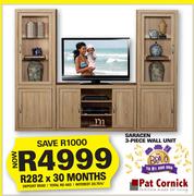 Saracen 3-Piece Wall Unit