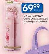 Oh So Heavenly Creme Oil Pomegranate & Rosehip Oil Duo Pack-Per Pack