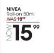 Nivea Roll On-50ml