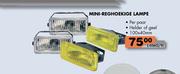 Mini-Reghoekige Lampe-100X40mm Per Pair