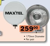 Maxtel Driving Lights-170mm Per Pair