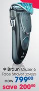 Braun Cruzer 6 Face Shaver 224825