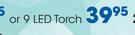 Clicks 9 LED Torch