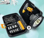 Clicks Tool Box With Torch