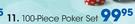 Clicks 100-Piece Poker Set
