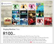 Singing Machine Titles-Each