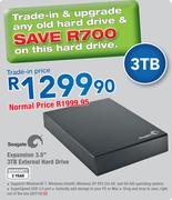 Seagate Expansion 3.5" 3TB External Hard Drive