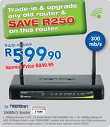 Trendnet 300Mb/S Router
